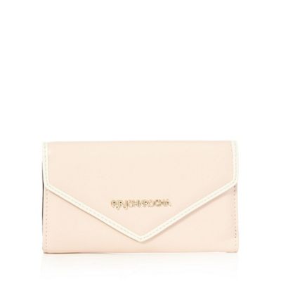 Light pink large flap over purse